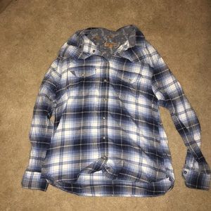 Jachs Girlfriend Flannel Button Up